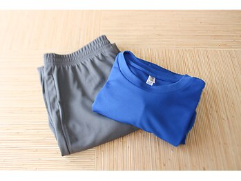 いな穂整体院/お着替え無料です！