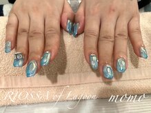 リオッサ オブ ラグーン(RIOSSA of Lagoon)/ぷっくり×キラキラネイル