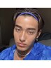 メンズアイブロウスタイリング《眉毛WAX+間引きカット(毛量調整)》