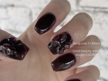 クオーレ 深井店(cuore)/Hand【 ribbon nail 】
