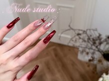 Nude Nailstudio 銀座店【パラジェル/フィルイン/マグネット/長さだし/持ち込み】の雰囲気（フレンチネイルもアレンジ♪）