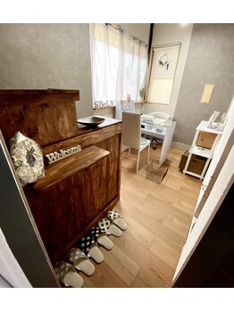 《リラックスできる店内》