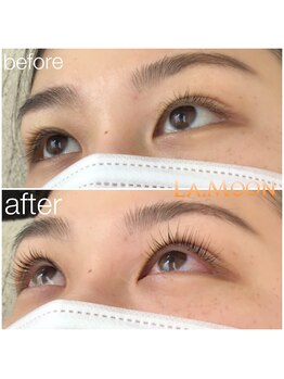 ラ ムーン アイラッシュアンドヘアメイク(La.Moon)/パリジェンヌラッシュリフト