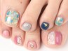 ●5200円●○定額アート80コース○【FOOT付替時ジェルオフ無料】サンプル60種