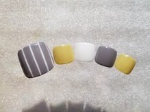 ネイルフロンティア 吉祥寺(NAIL FRONTIER)/グレーストライプ4980円