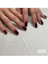 アミュレット 金剛店(amulet)/シンプルボルドーネイル