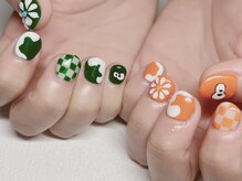 ラドール(La Dhole)/ぷっくりお花×格子×おめめ