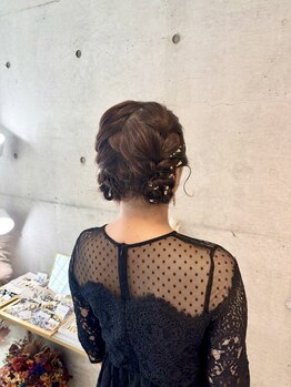 ボニー(Bonnie)/お呼ばれヘア/推し活ヘア