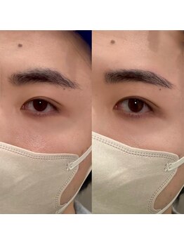 チルアンドアイ 千葉駅前店(Chill&Eye)/メンズアイブロウ/メンズ眉毛