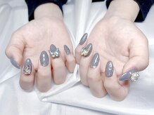 ヤシネイル(Yashi Nail)/ゴージャス持込 &nbsp;蝶々ネイル