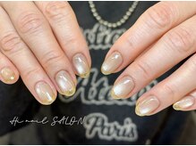 ハイネイル 池袋(Hi nail)/マグネットミラーフレンチ