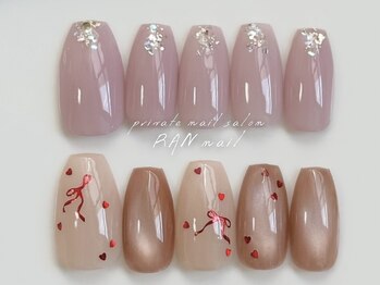 ランネイル 名古屋伏見(RANnail)の写真/12時までのご予約でアート10本9,500円→6,980円オフ無料★ワンカラー4,500円/毎回オフ無料で通いやすい♪