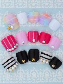 アフロディーテ(Aphrodite)/キャンペーンfootネイル ￥5900