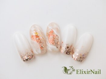 エリクサーネイル 神田(Elixir Nail)/シンプル/クーポン使用