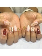 サロン ミツワ(Salon Mitsuwa)/蝶々ネイル