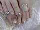 スノーネイルサロン 新宿店(Snow nail salon)の写真/お仕事上ハンドネイルが出来ない方、足元からお洒落に気を遣いたい方にオススメ☆ハンドと同時施術も◎