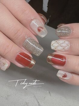 ティディーネスト(Tidynest)/クリスマスネイル