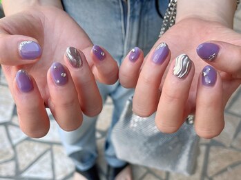 バーロビューティールーム ヨコハマ(Balo Beauty Room Yokohama)/パープル×ミラー