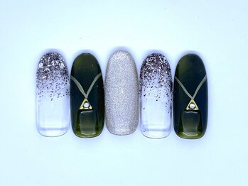 ネイルサロン ドゥ(Nail Salon Doux)/3番　2025秋デザインコンテスト