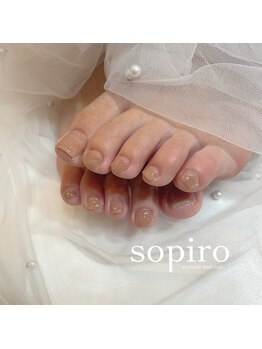 ソピーロ 三番町店(sopiro)/きらきらワンカラーネイル