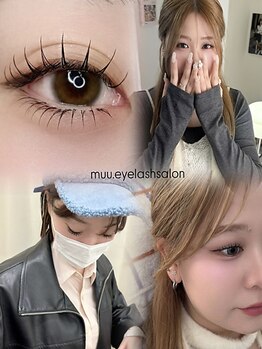 ムー(muu.)の写真/【束間マツエク/トレンドデザイン/ナチュラルデザイン/上下エクステ】どんなデザインもご相談ください♪