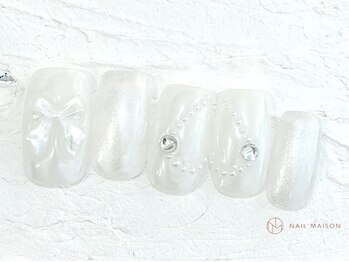 ネイルメゾン 池袋店(NAIL MAISON)/ラブリーパール¥10550