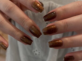 and w/Laque mini/*水滴ニュアンスネイル*