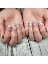 ネイルサロン キラップ(Nail Salon KiLAP)/マグネットフレンチ￥7980