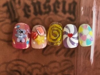 ゆびノさき/キャンディーネイル