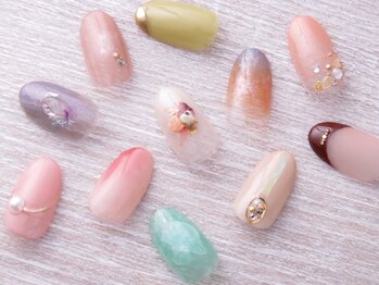 ミミ(mimi)/シンプルネイルアート