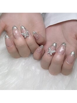 モモ(Momo)/韓国バーチャルフレンチネイル