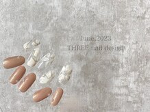 スリー(THREE)/June 2023/nail design