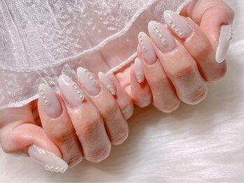 冬 パールネイル