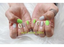 ミコ(Miko)/ネオンカラー　ミラー　ゴールド