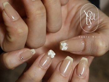 ユーティーネイル(Youty Nail)/バターイエローフレンチ