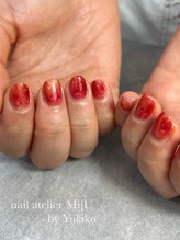 ネイル アトリエ ミジュ(nail atelier MijU)/りんごネイル
