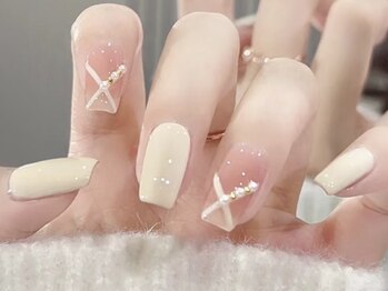 ユナビ 池袋東口店(Yunabi)/フレンチネイル/上品/オフィス