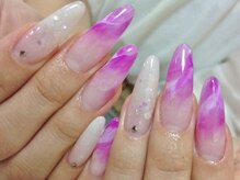 リッチネイル(Rich Nail)/マーブルネイル