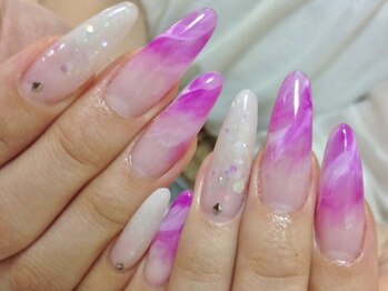 リッチネイル(Rich Nail)/マーブルネイル