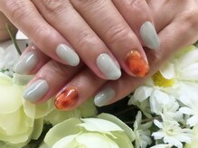 プルミエ ネイル(Premier Nail)/オリーブグリーン&べっ甲