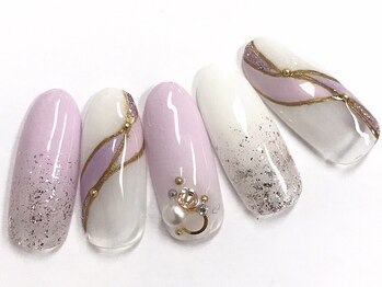 コルン/大人上品ネイル☆7,810円