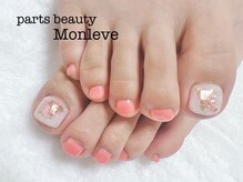 パーツビューティ モンレーブ(partsbeauty Monleve)/フットネイル　アート2本