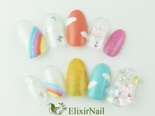 エリクサーネイル 心斎橋(Elixir Nail)/定額c やり放題/クーポン使用