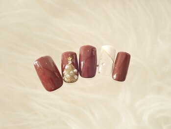 フェリーチェ(nail salon&school felice)/クリスマス定額デザイン¥7590