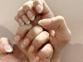 ベースカラー＋フレンチ