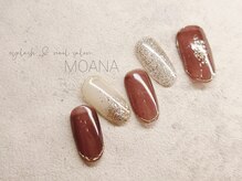 モアナ なんば店(MOANA)/ブラウンnail♪