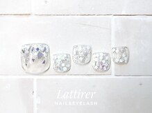 ラティレ 銀座(Lattirer)/ホワイトフットネイル