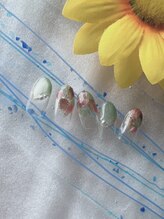 ミテソロ(mi tesoro)/2024年7月定額ネイル 7700