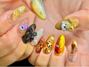 レインネイル(Rainnnail)の写真/最旬Art/ニュアンス/個性派ネイルは"Rainnnail"で♪ハイセンスデザインで周りと差をつける！
