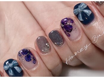 ハニーバニー(HoneyBunny)/リボンネイル